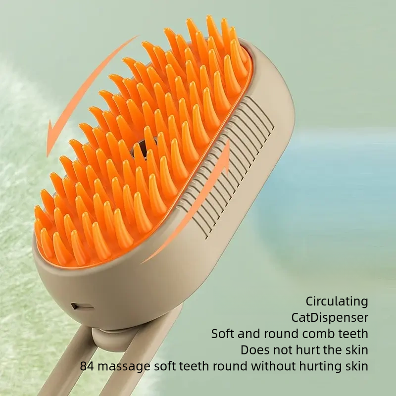 Circulating Cat Dispenser,massage comb for pets