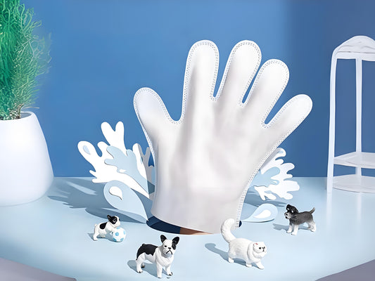 Disposable sterile pet gloves have multiple functions in pet care