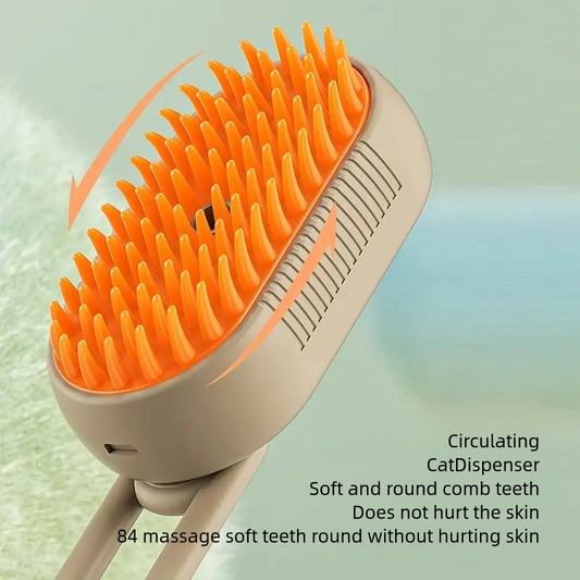 Circulating Cat Dispenser,massage comb for pets