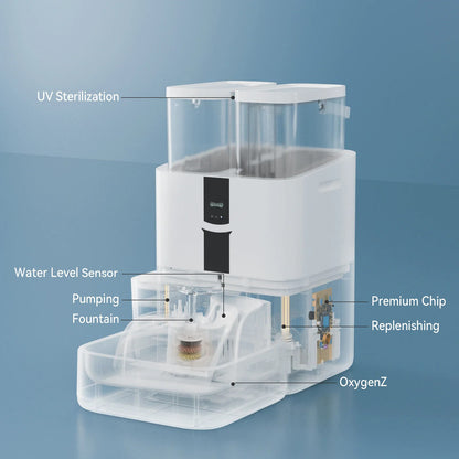 RealFountain DailyFresh Pet Fountain