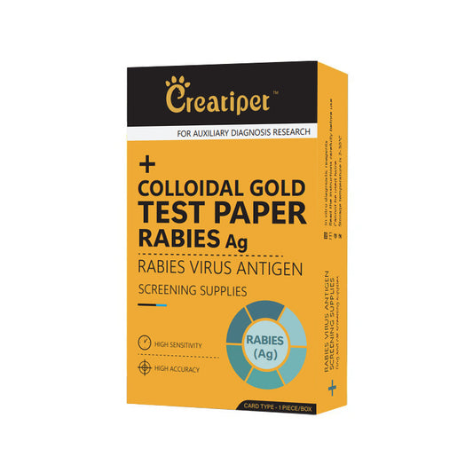 Rabies virus test paper card