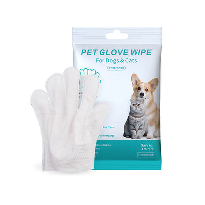 Pet Grooming Glove Wipes