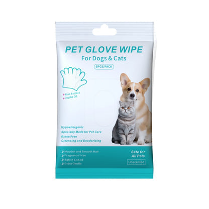 Pet Grooming Glove Wipes