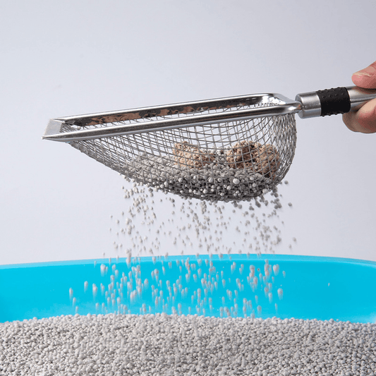 Pet Cleaning Shovel, big cat litter spatula noodles 2.0*2.0 mm ,shovel much , leak fast , intimate hook